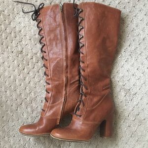 Frye Lace Up Boots